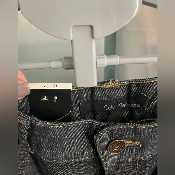NWT Calvin Klein slim fit bootcut jeans 12x32 - Picture 2 of 10